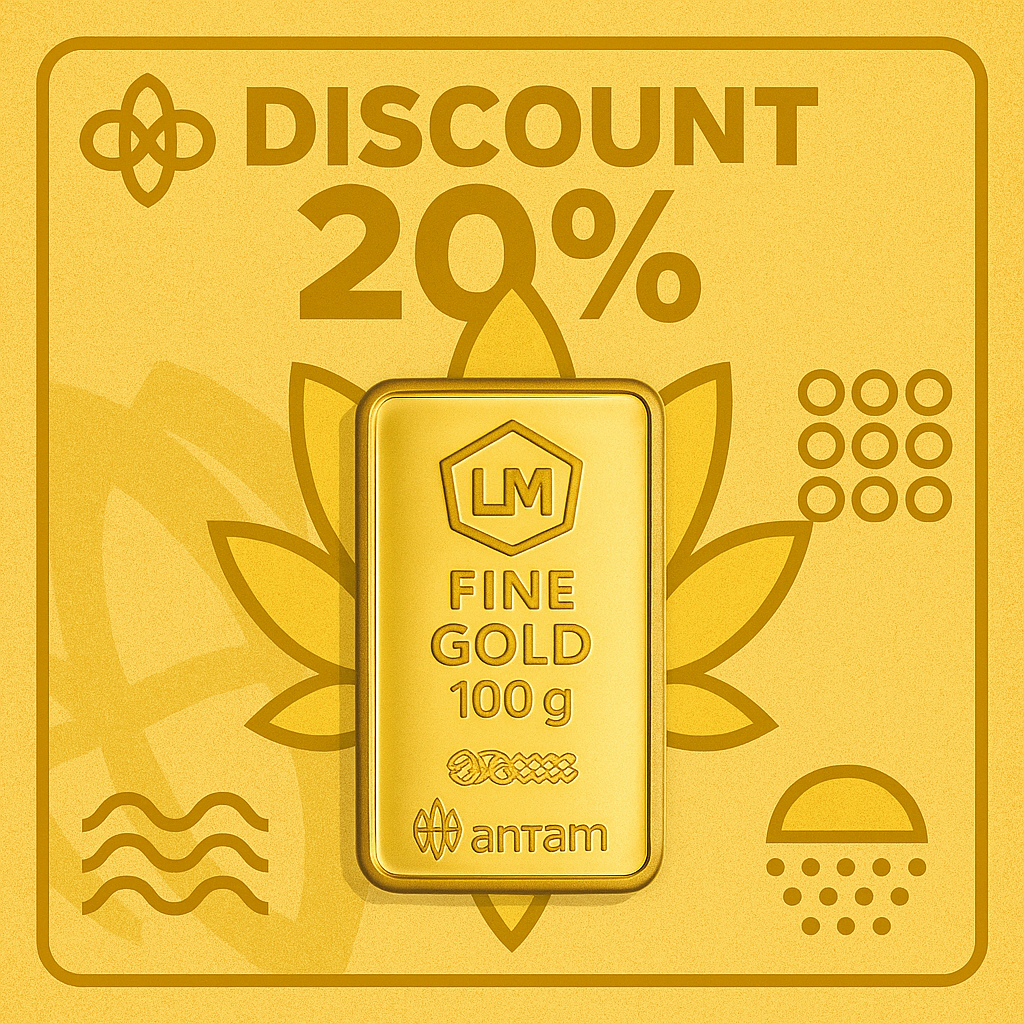 Harga Emas Antam Hari Ini > Termurah Discount 20%